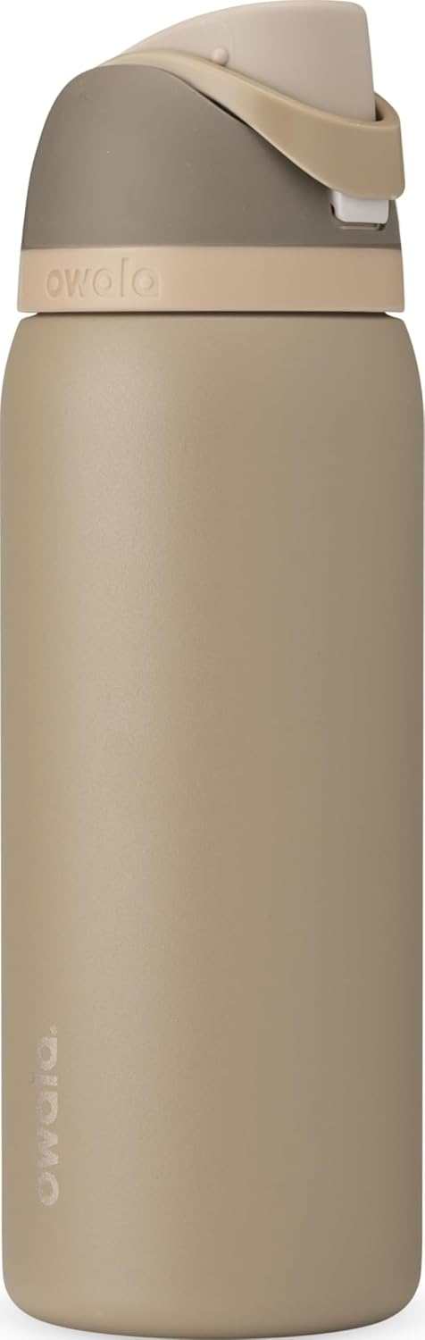 Owala FreeSip Stainless Steel Water Bottle 24 oz Beach House