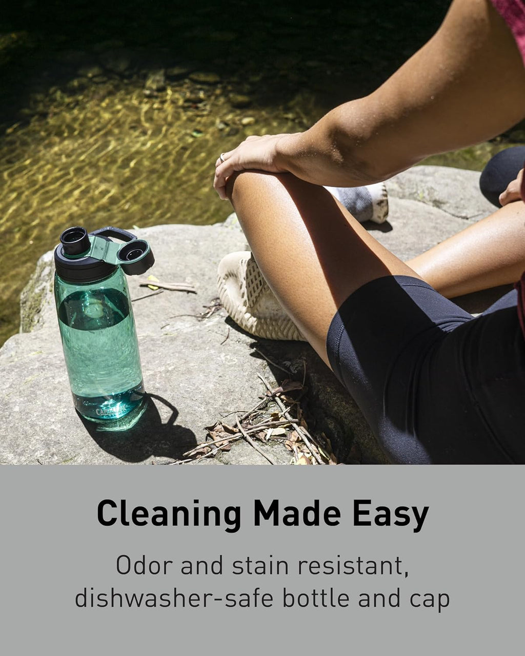 CamelBak Chute Mag Water Bottle with Magnetic Leak‑Resistant Cap, Lightweight Tritan Design for Everyday Hydration