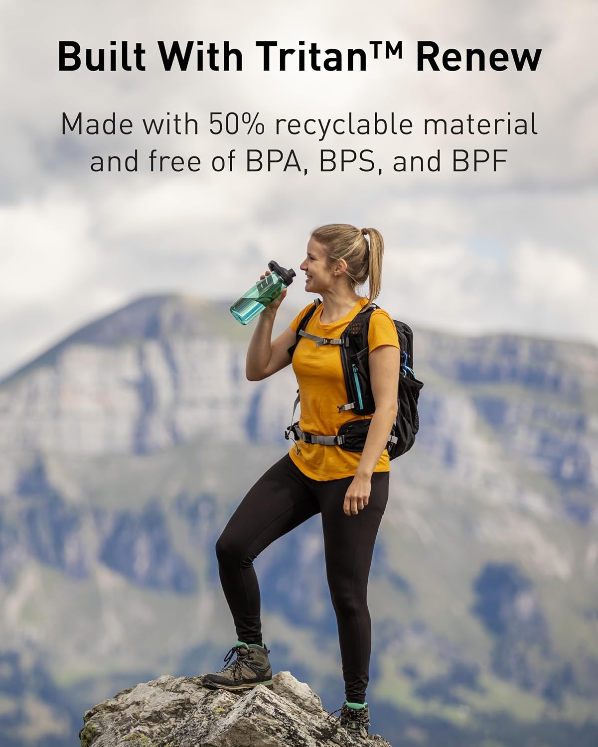 CamelBak Chute Mag Water Bottle with Magnetic Leak‑Resistant Cap, Lightweight Tritan Design for Everyday Hydration
