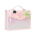 Y2K Sakura Love Pangs Ita Bag Lolita Girl Transparent Pocket Fashion Crossbody Bag Women's DIY Display Shoulder Bag Cute Purse Handbag